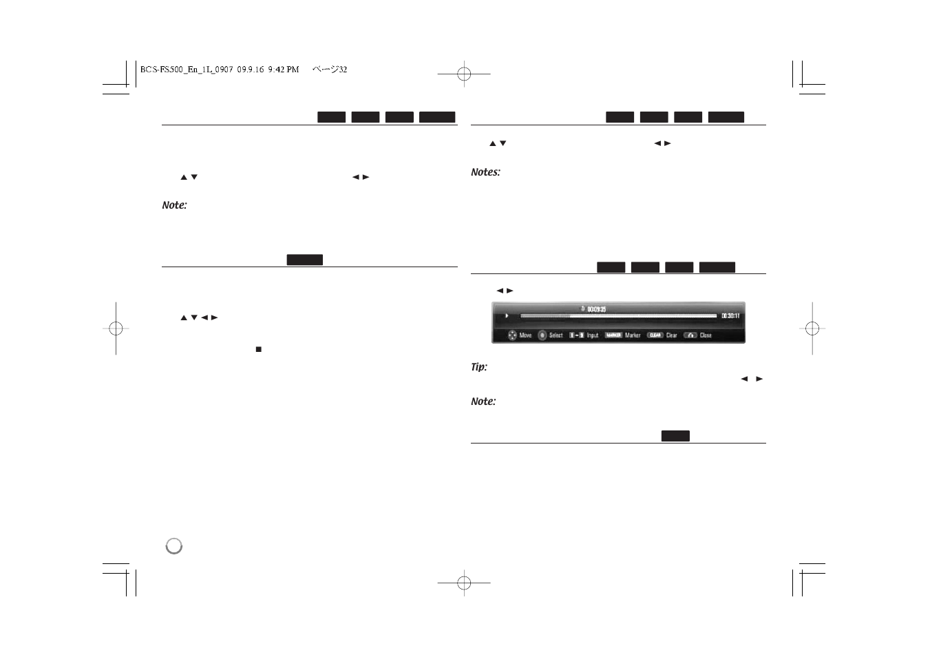 Pioneer BCS-FS500 User Manual | Page 32 / 56