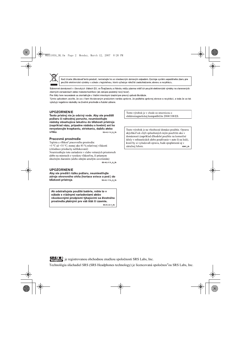 Pioneer SE-MJ7NC User Manual | Page 106 / 132