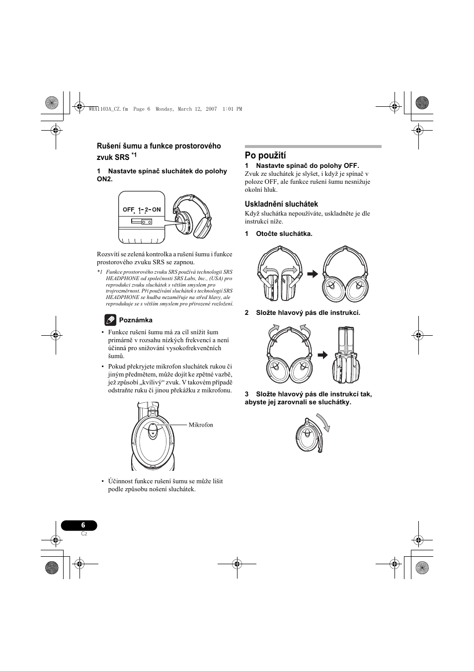 Po použití | Pioneer SE-MJ7NC User Manual | Page 94 / 132
