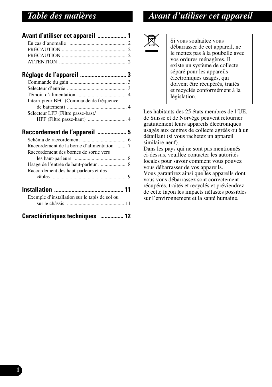 Pioneer GM-6200F User Manual | Page 38 / 86