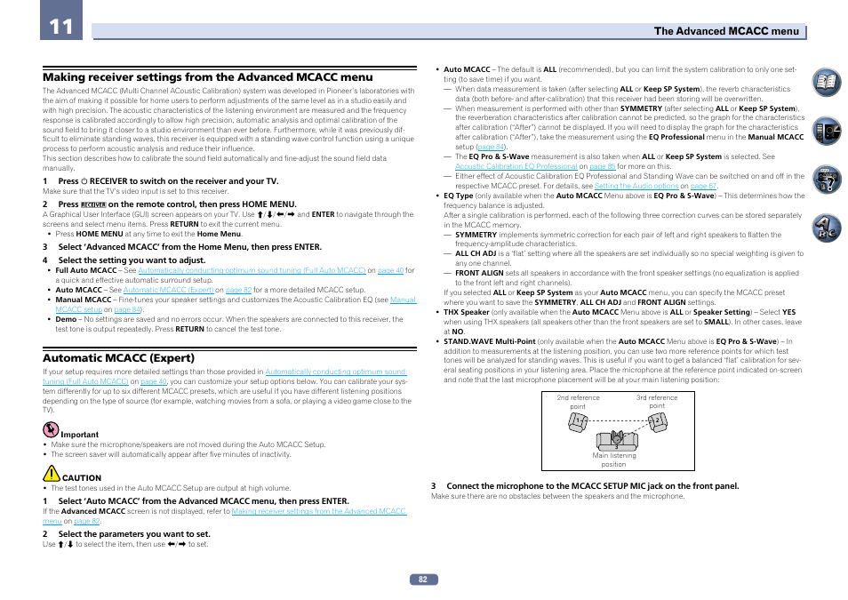 Automatic mcacc (expert) | Pioneer SC-LX56-S User Manual | Page 82 / 124