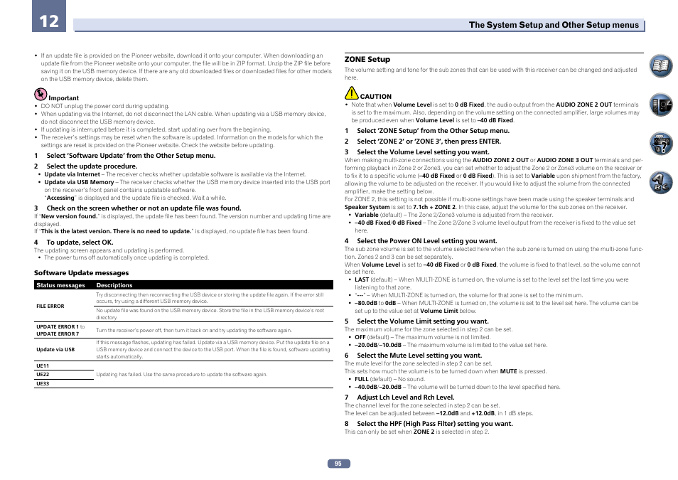 Pioneer SC-LX56-S User Manual | Page 95 / 124
