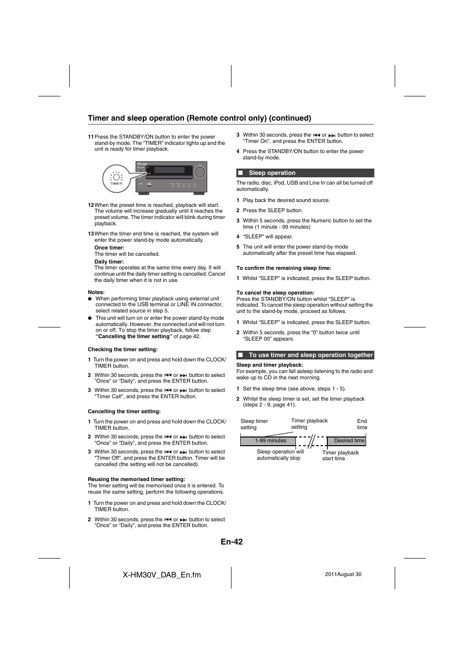 En-42 | Pioneer X-HM30DAB-K User Manual | Page 42 / 48