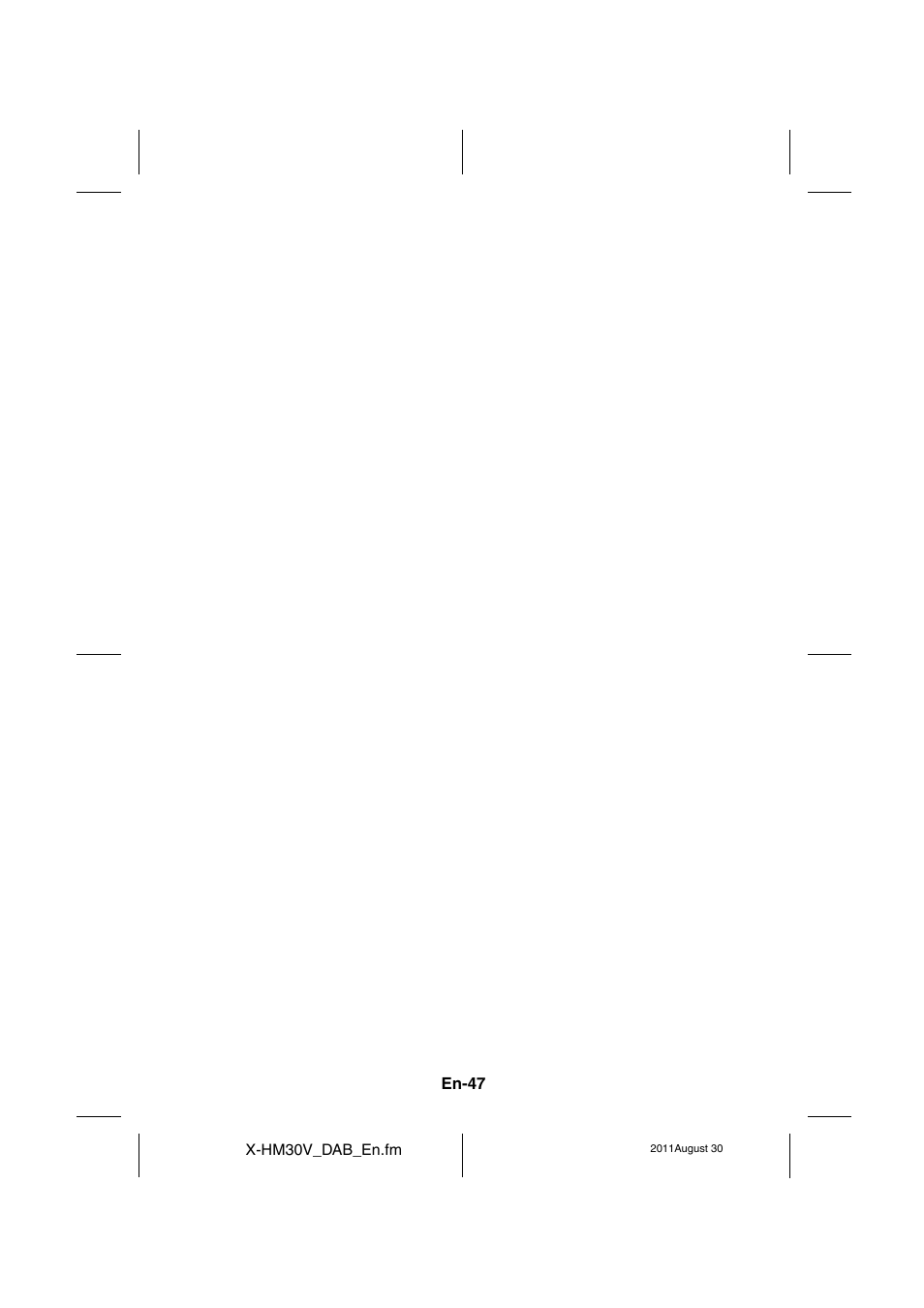 Pioneer X-HM30DAB-K User Manual | Page 47 / 48