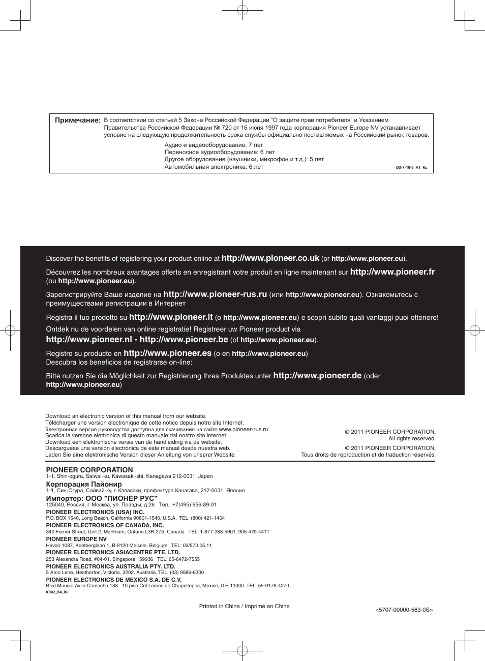Pioneer VSX-S300 User Manual | Page 32 / 32