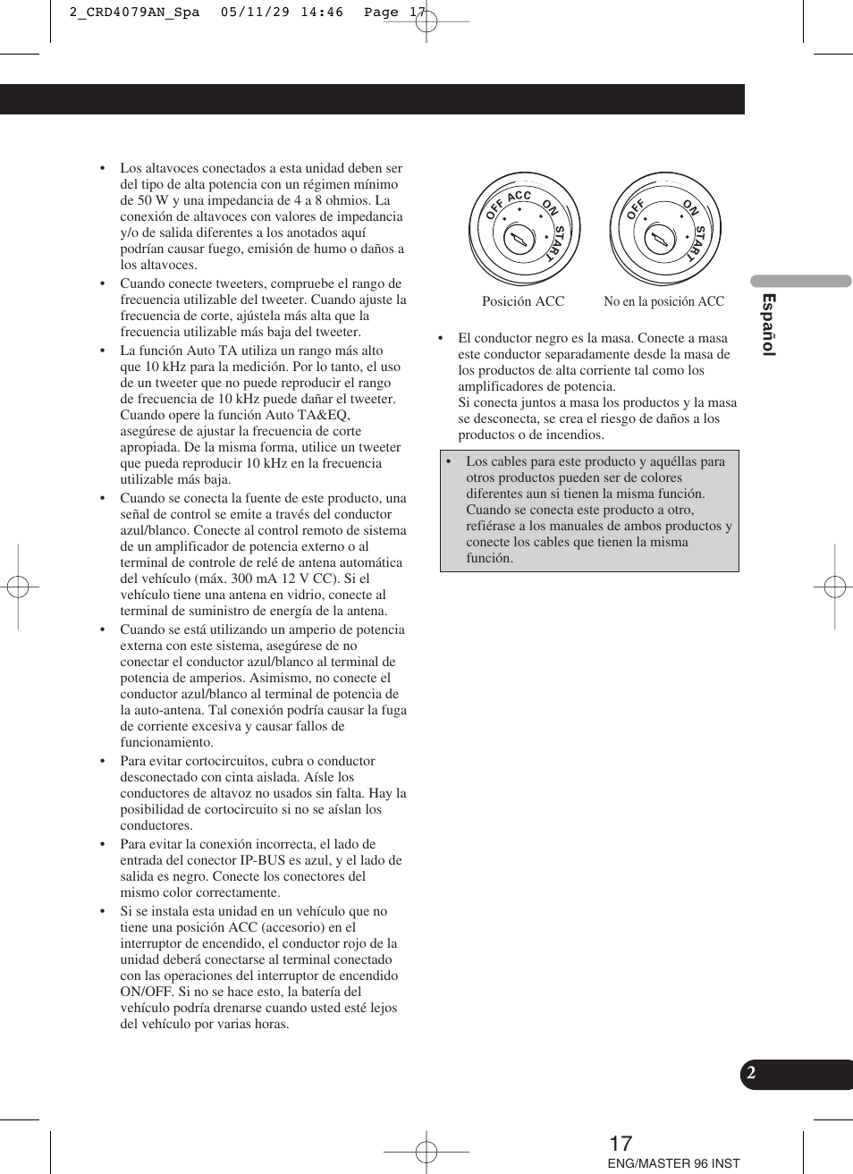 Pioneer DEH-P88RS User Manual | Page 17 / 100