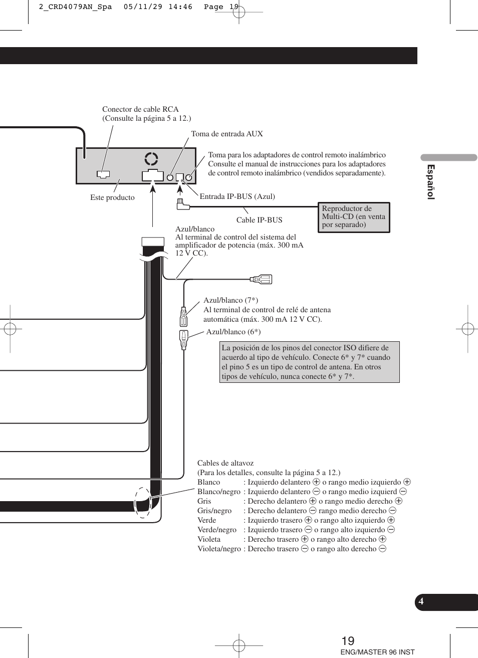 Pioneer DEH-P88RS User Manual | Page 19 / 100