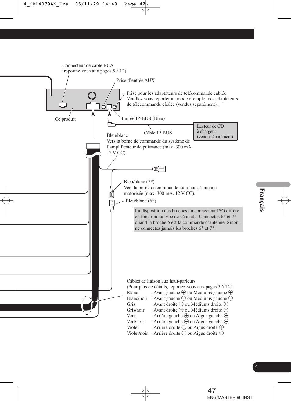 Pioneer DEH-P88RS User Manual | Page 47 / 100