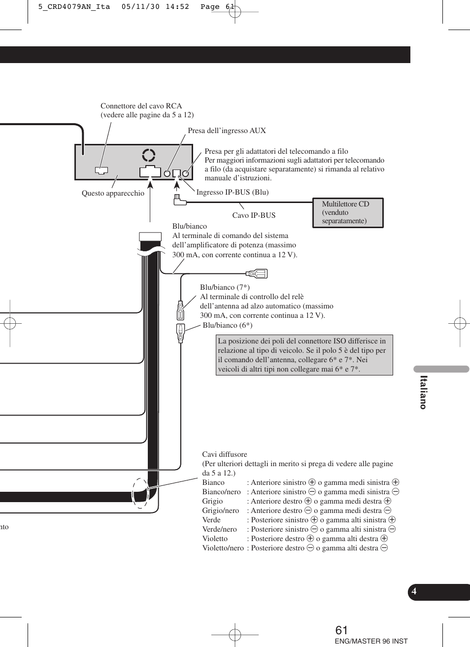 Pioneer DEH-P88RS User Manual | Page 61 / 100