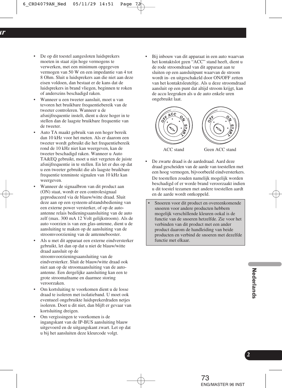 Pioneer DEH-P88RS User Manual | Page 73 / 100