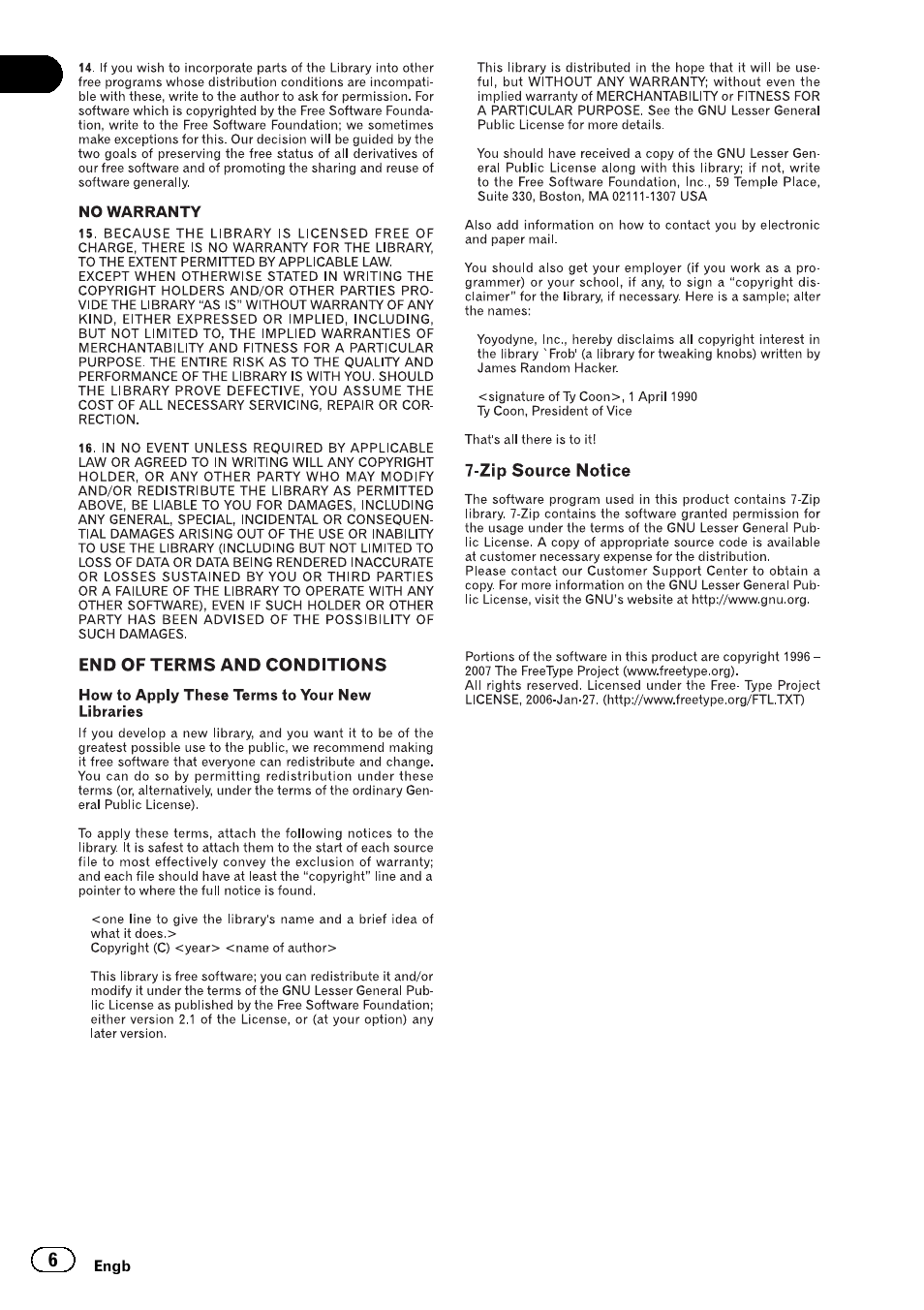 Pioneer CNSD-230FM User Manual | Page 6 / 24