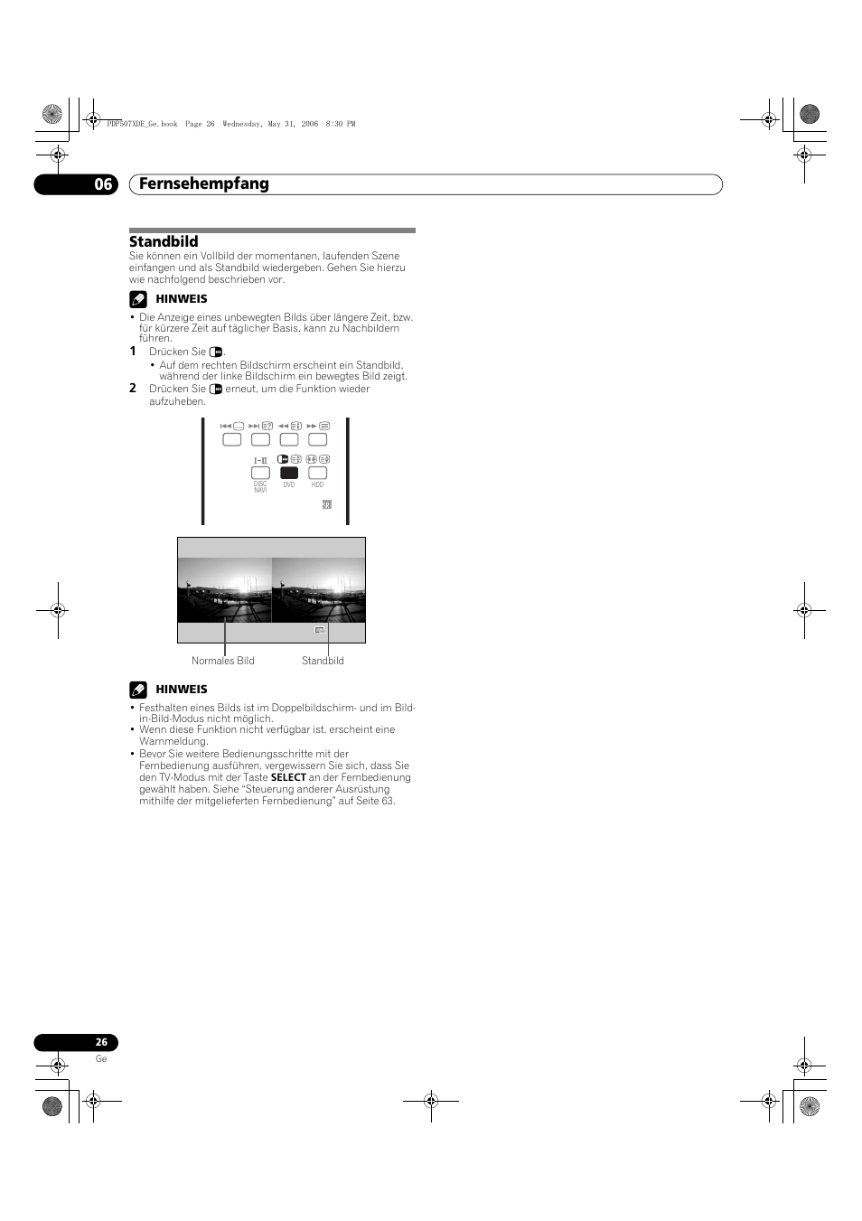 Standbild, Fernsehempfang 06 | Pioneer PDP-507XD User Manual | Page 170 / 218