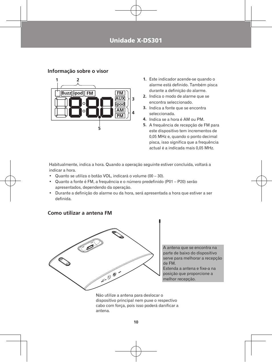 Unidade x-ds301 reproduzir a partir de ipod/iphone | Pioneer X-DS301-K User Manual | Page 106 / 116
