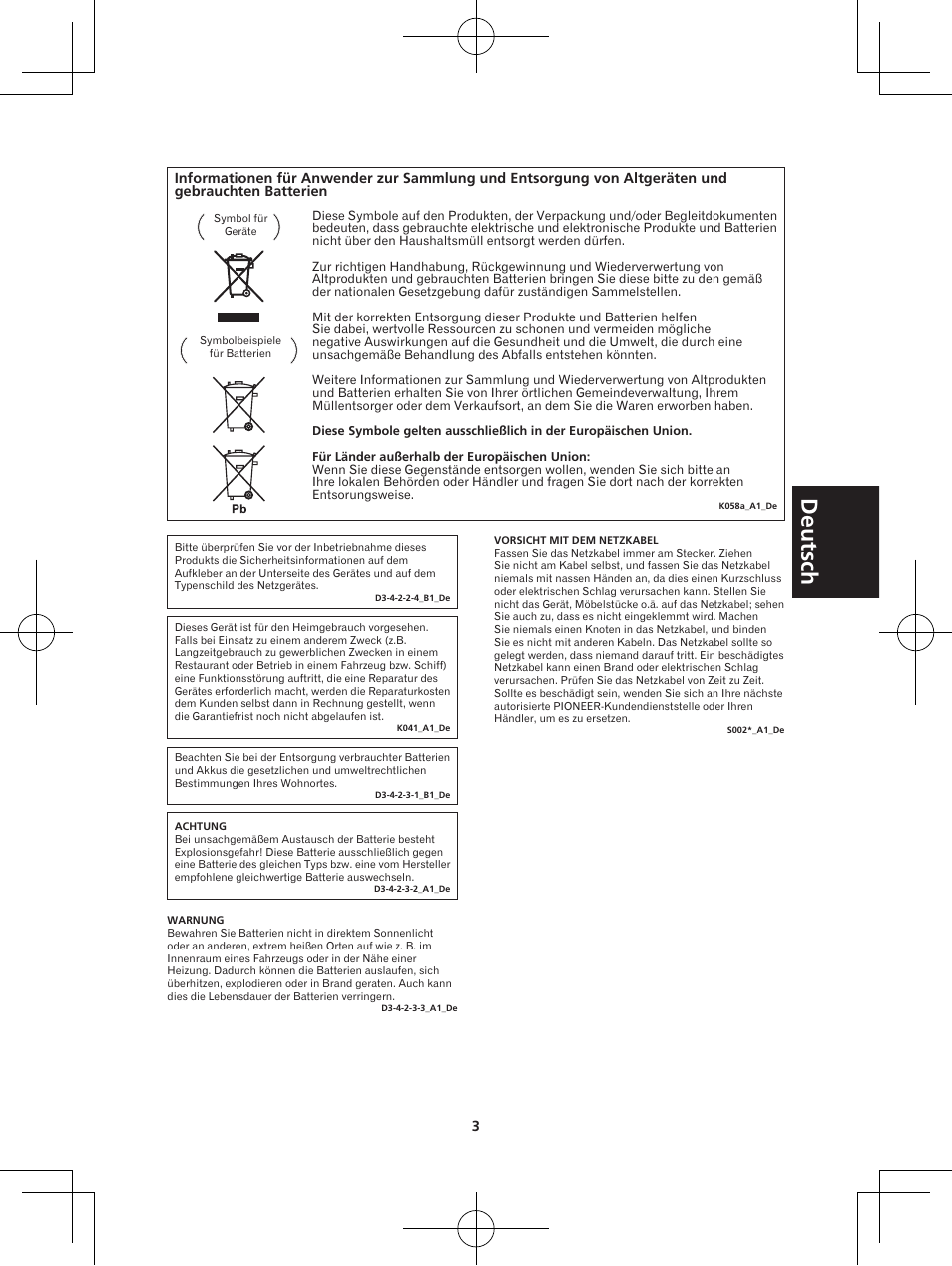 Pioneer X-DS301-K User Manual | Page 35 / 116