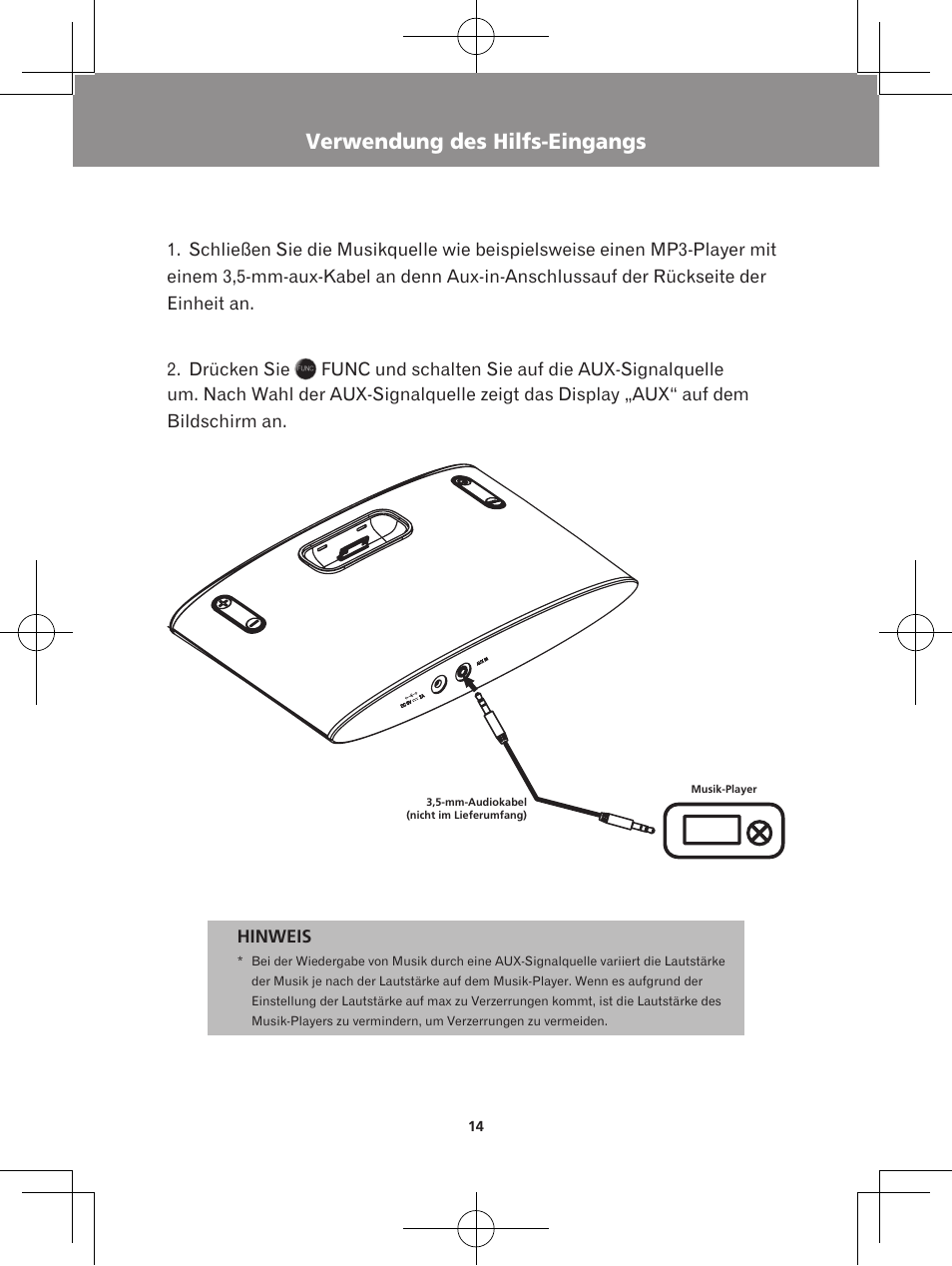 Verwendung des hilfs-eingangs, Verwendung des alarms | Pioneer X-DS301-K User Manual | Page 46 / 116