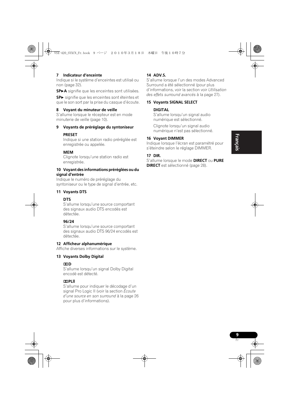 Pioneer VSX-420-S User Manual | Page 53 / 136