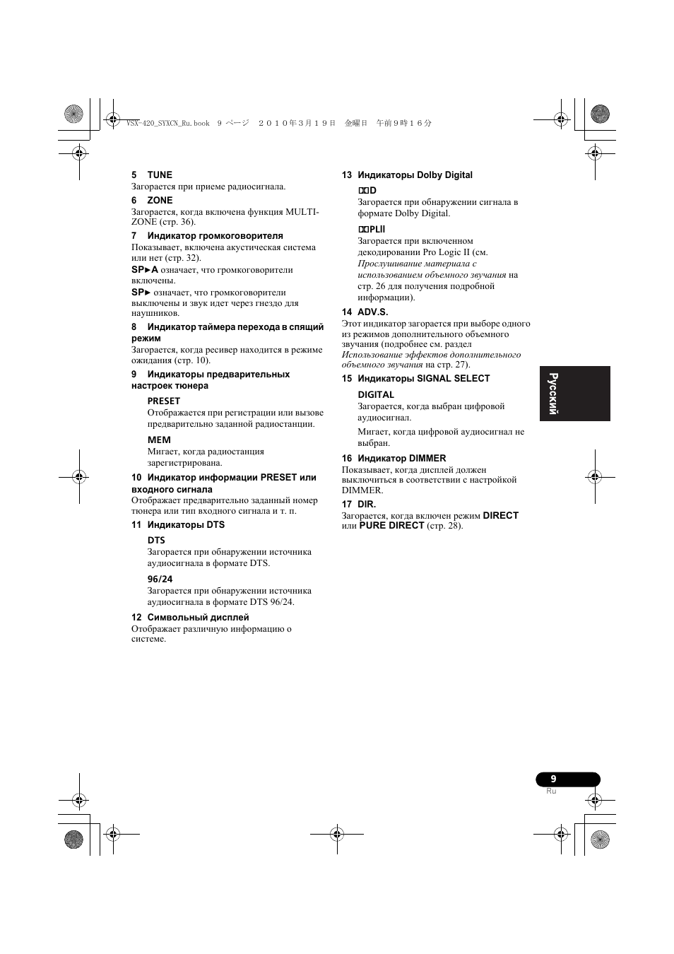 Pioneer VSX-420-S User Manual | Page 97 / 136