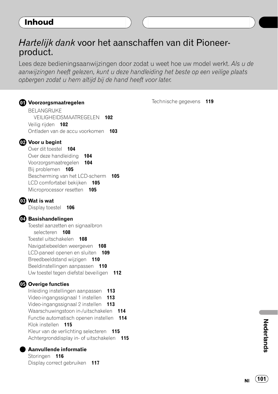 Pioneer AVX-7600 User Manual | Page 101 / 120