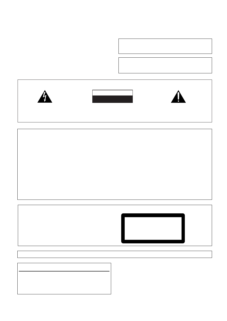 Important 1, Infringement of copyright, Warning | Important, Class 1 laser product | Pioneer MJ-L77 User Manual | Page 2 / 36