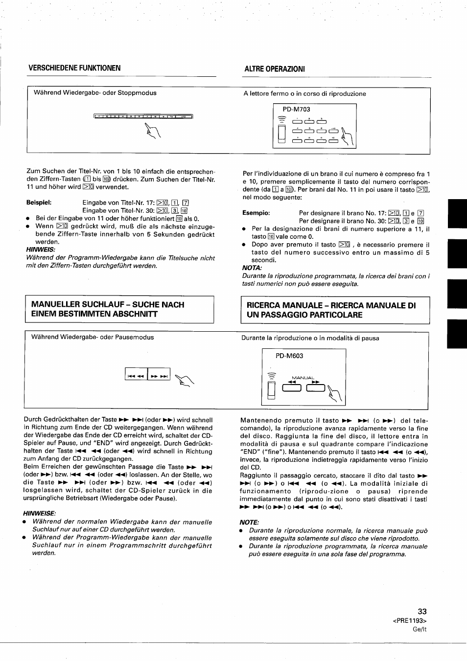 Pioneer PD-M603 User Manual | Page 33 / 69