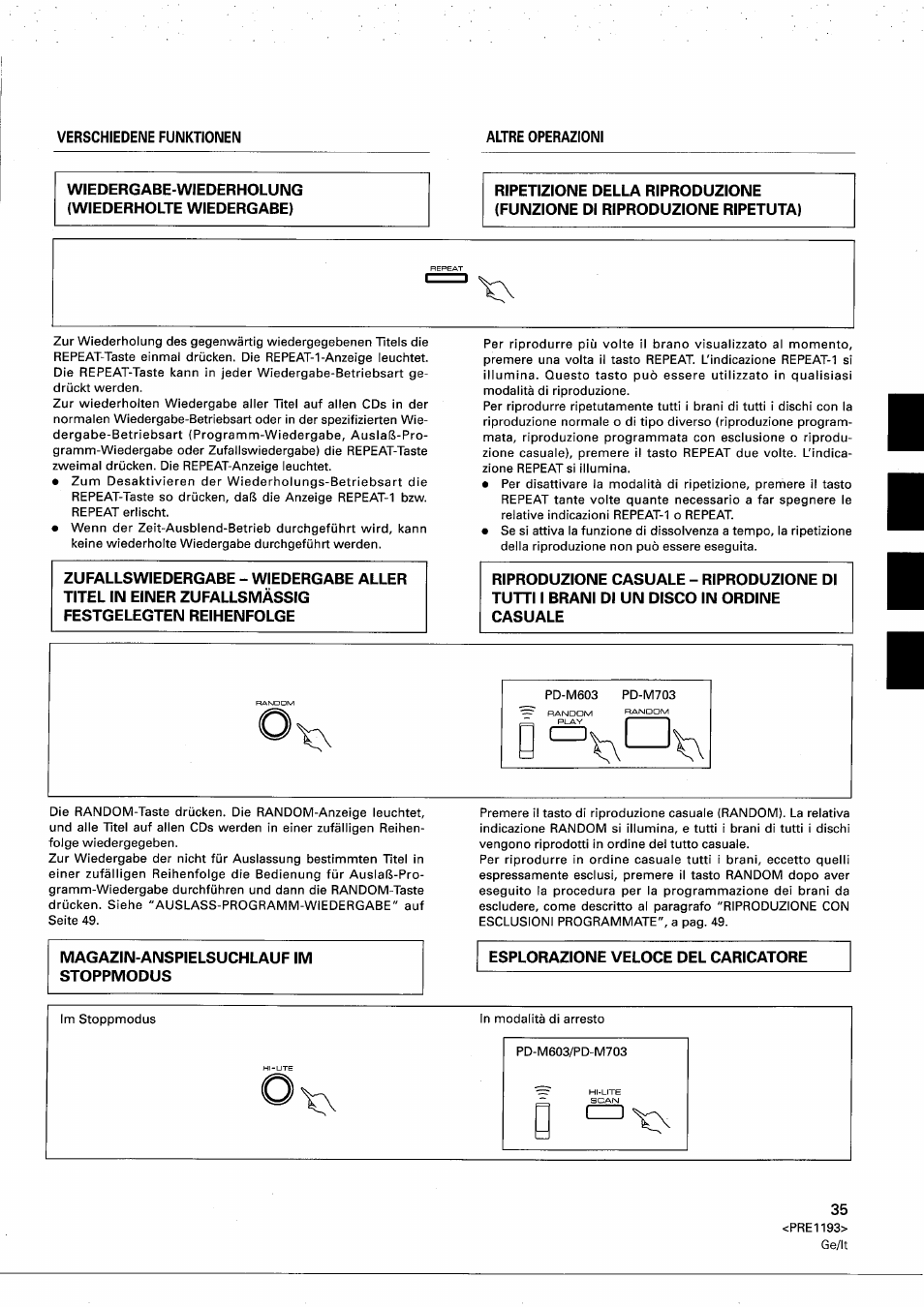 Pioneer PD-M603 User Manual | Page 35 / 69