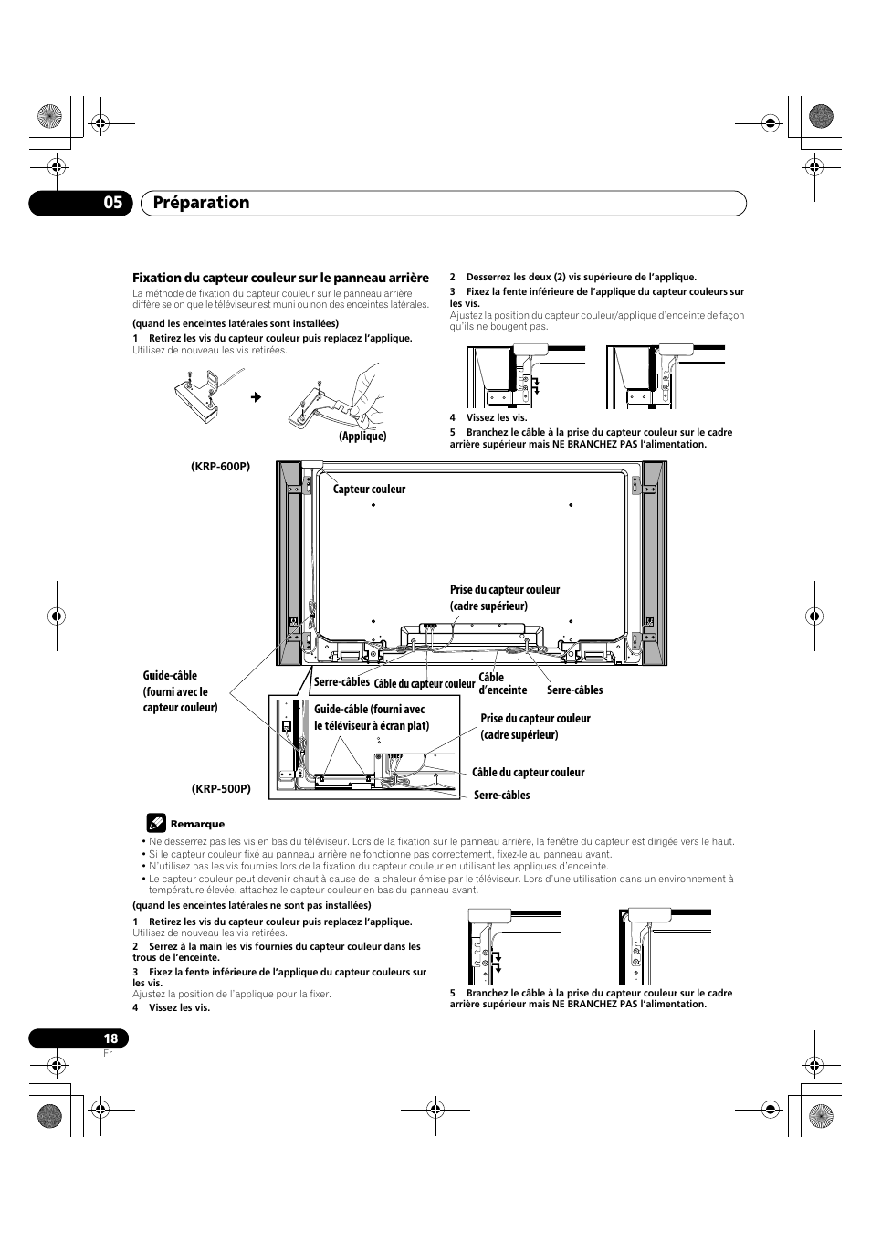 Préparation 05 | Pioneer KRP-600A User Manual | Page 142 / 345
