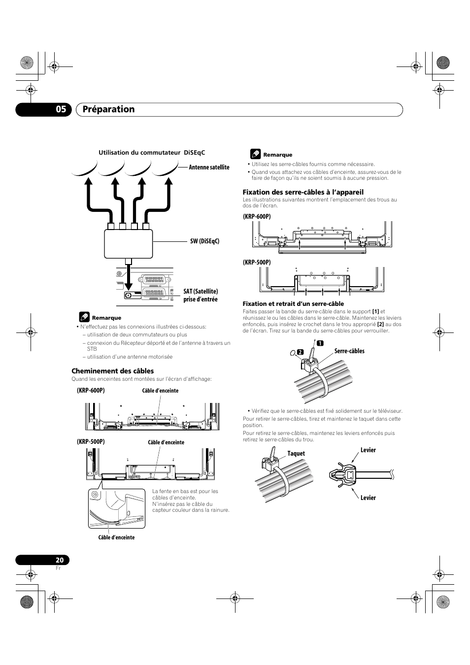 Préparation 05 | Pioneer KRP-600A User Manual | Page 144 / 345
