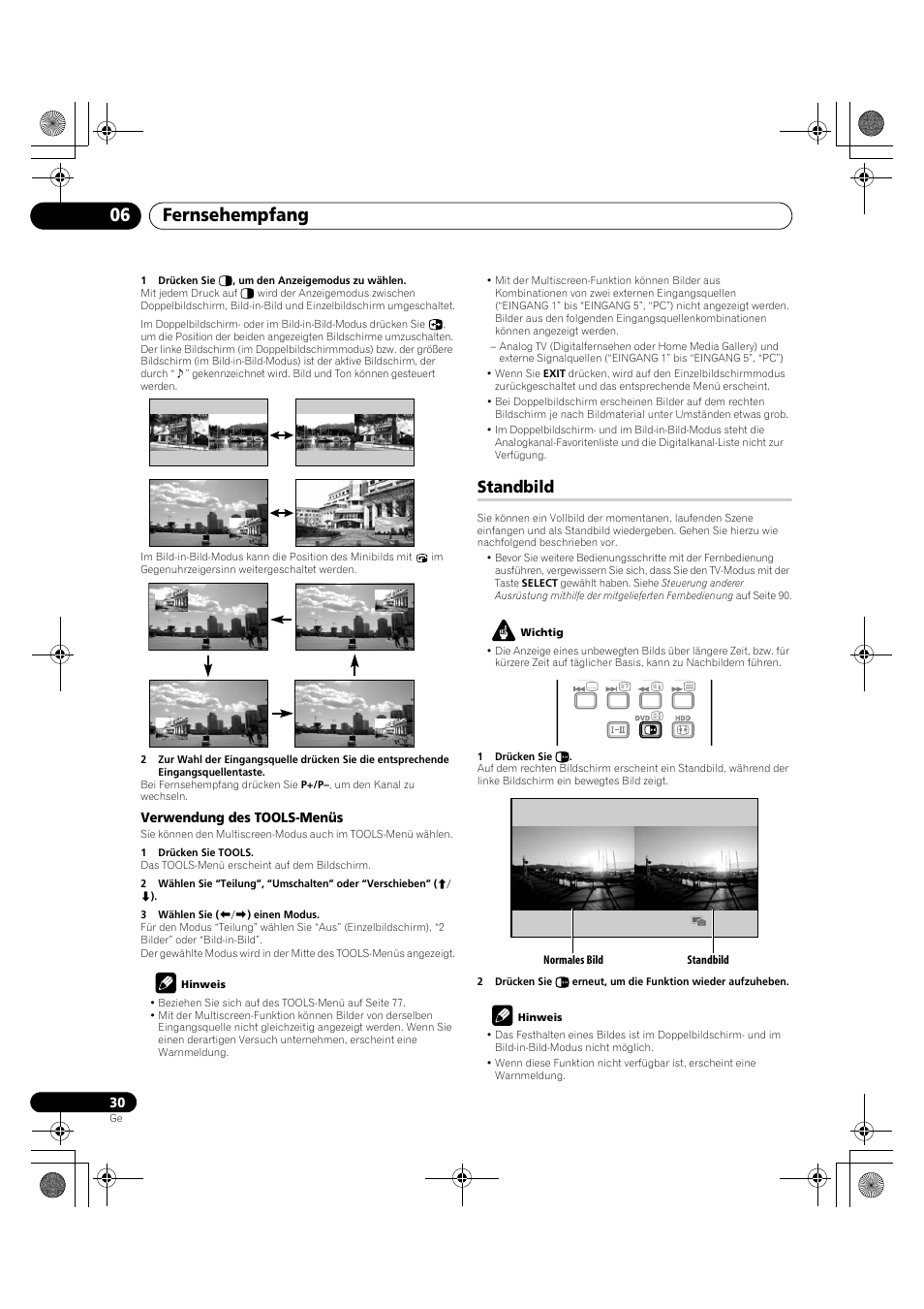 Standbild, Fernsehempfang 06 | Pioneer KRP-600A User Manual | Page 264 / 345