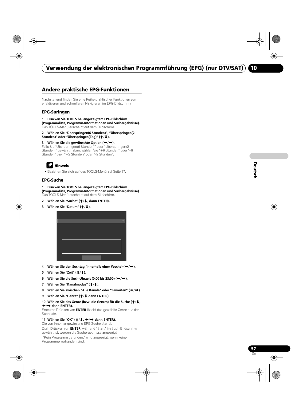 Andere praktische epg-funktionen | Pioneer KRP-600A User Manual | Page 291 / 345