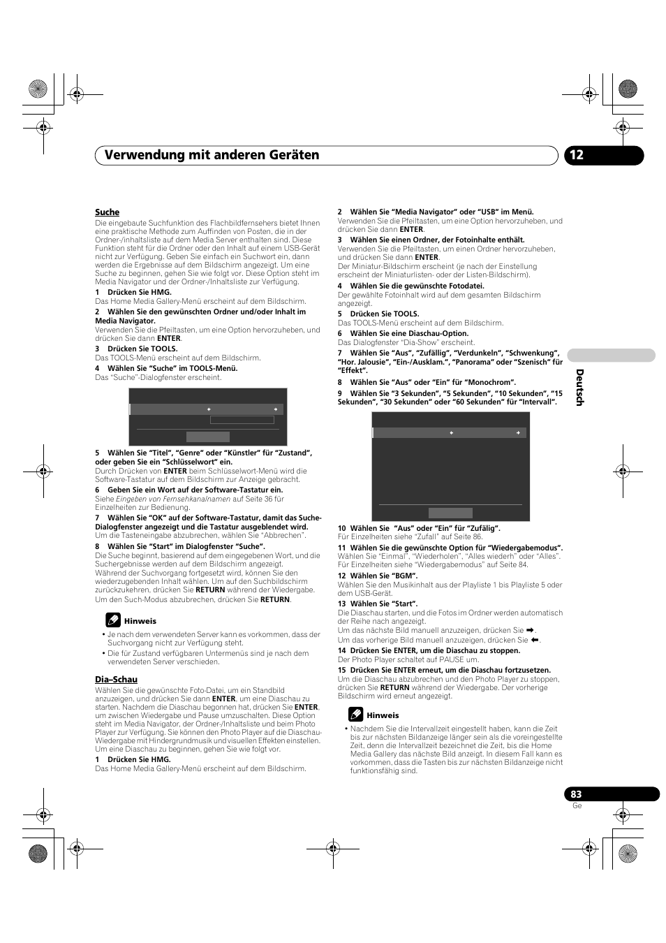 Verwendung mit anderen geräten 12 | Pioneer KRP-600A User Manual | Page 317 / 345