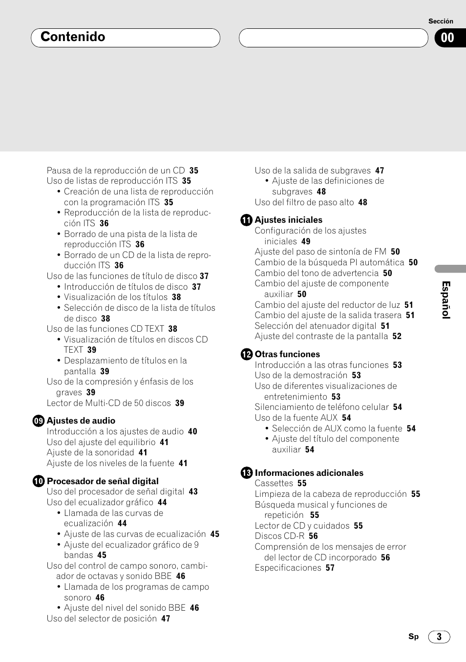 Pioneer FH-P4000R User Manual | Page 115 / 172