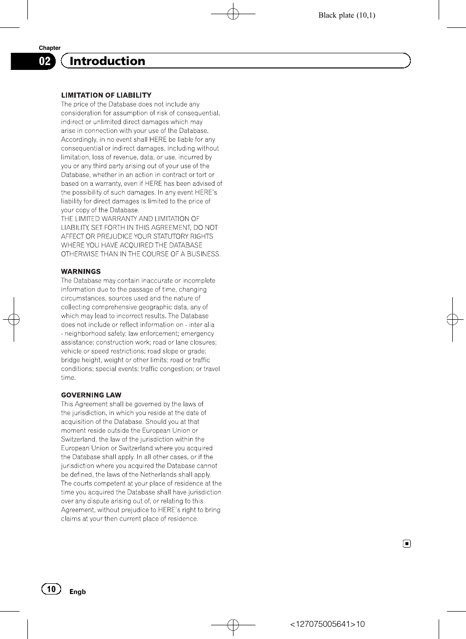 02 introduction | Pioneer AVIC-F160 User Manual | Page 10 / 76