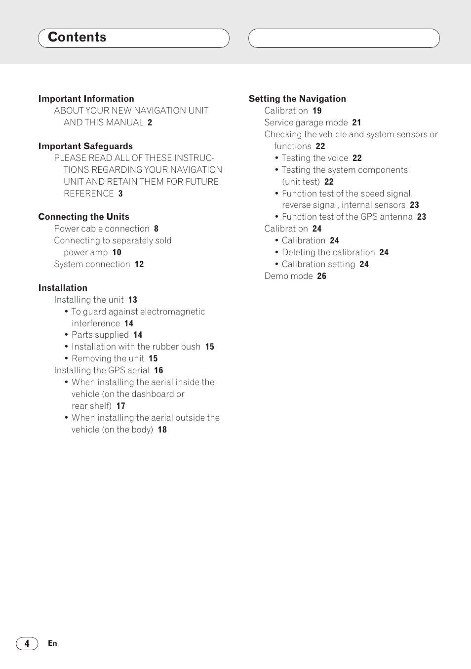 Pioneer ANH-P9R-BK User Manual | Page 4 / 160