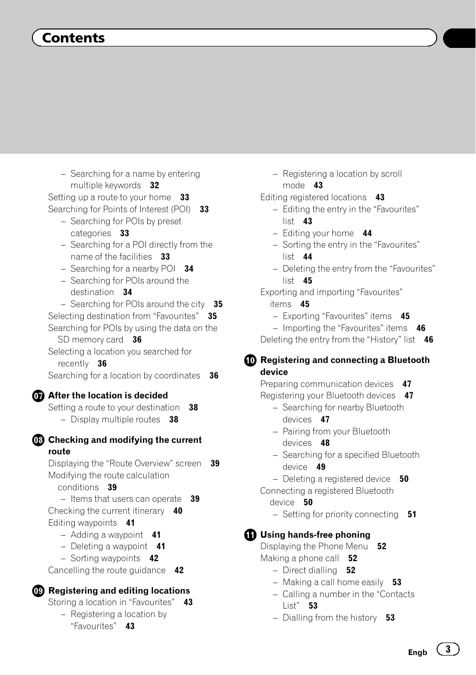 Pioneer AVIC-F20BT User Manual | Page 3 / 188