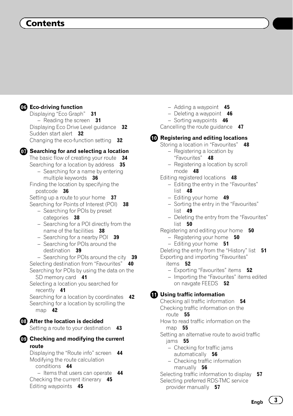 Pioneer AVIC-F3210BT User Manual | Page 3 / 148
