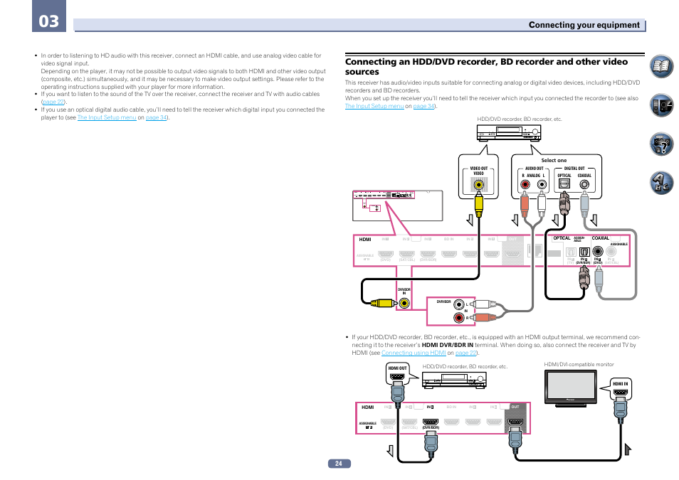 Pioneer VSX-922-S User Manual | Page 24 / 109