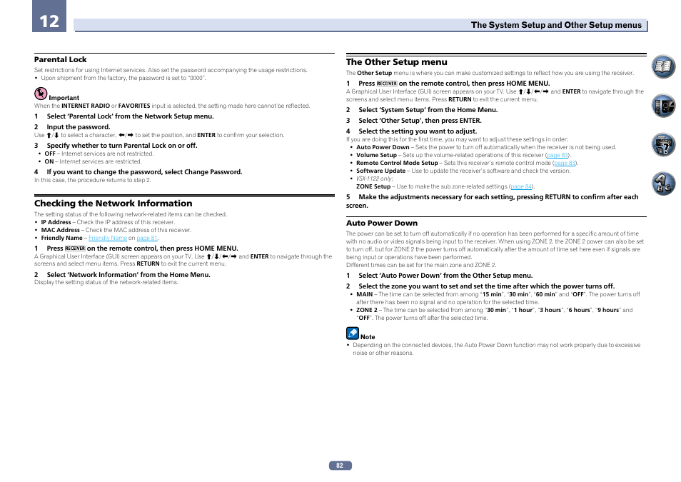 Pioneer VSX-922-S User Manual | Page 82 / 109