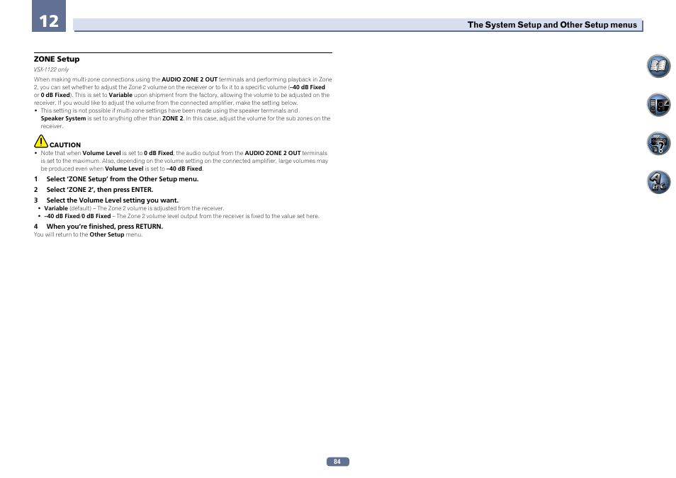 Pioneer VSX-922-S User Manual | Page 84 / 109