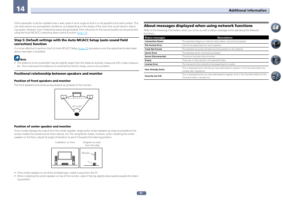 Pioneer VSX-922-S User Manual | Page 97 / 109