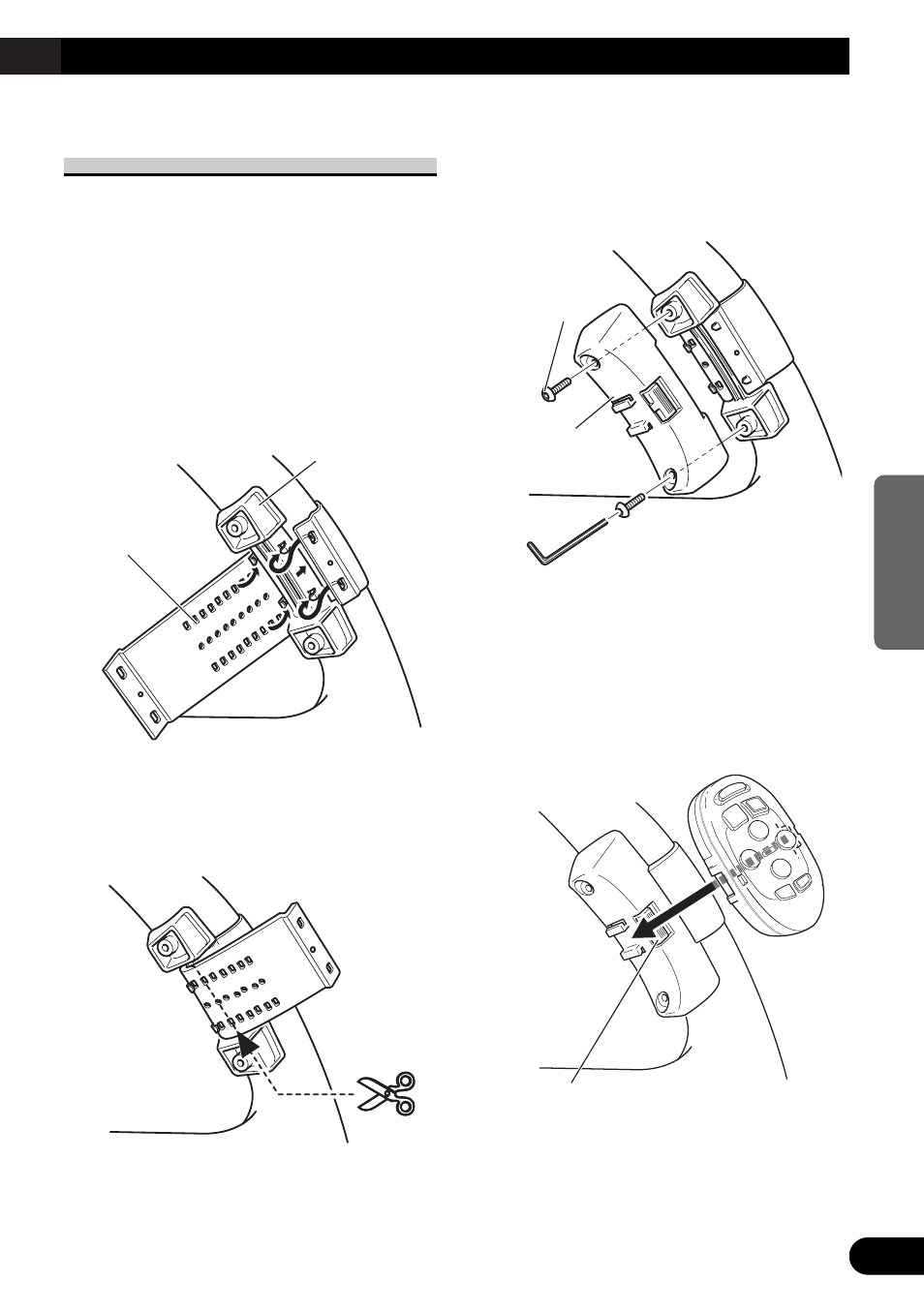 Installation des geräts in einem, Auto mit linkslenkung | Pioneer MEH-P7300R User Manual | Page 25 / 52