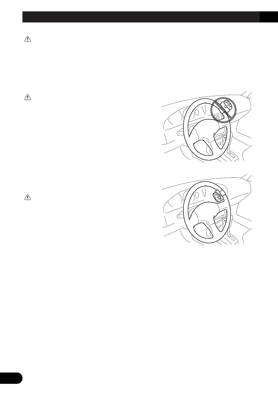 Installation du boîtier de, Télécommande sur le volant, A title (english) | Pioneer MEH-P7300R User Manual | Page 32 / 52