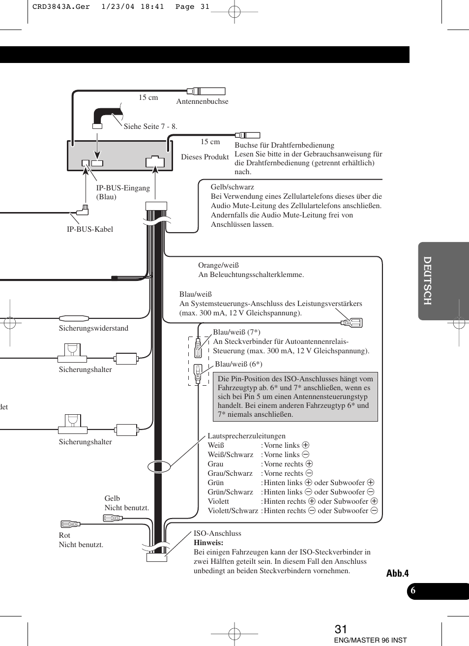 Pioneer DEH-P80MP User Manual | Page 31 / 74