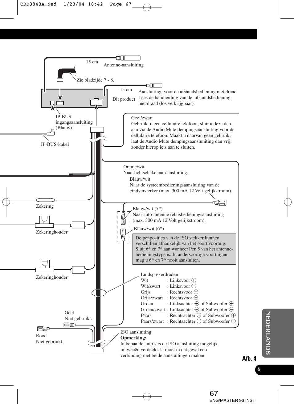 Pioneer DEH-P80MP User Manual | Page 67 / 74