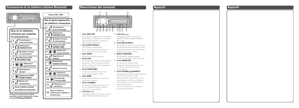 Pioneer DEH-600BT User Manual | Page 10 / 14