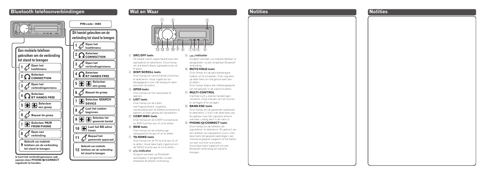 Pioneer DEH-600BT User Manual | Page 12 / 14