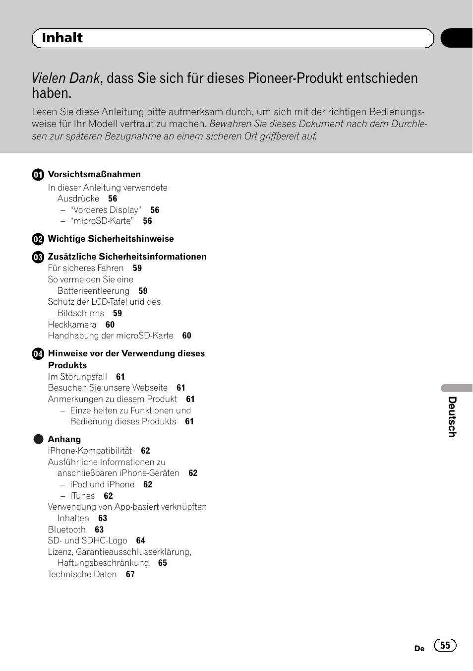 Pioneer SPH-DA02 User Manual | Page 55 / 96