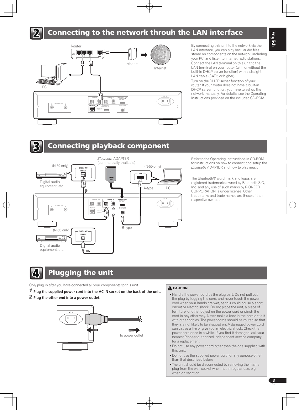 Pioneer N-30-K User Manual | Page 3 / 32