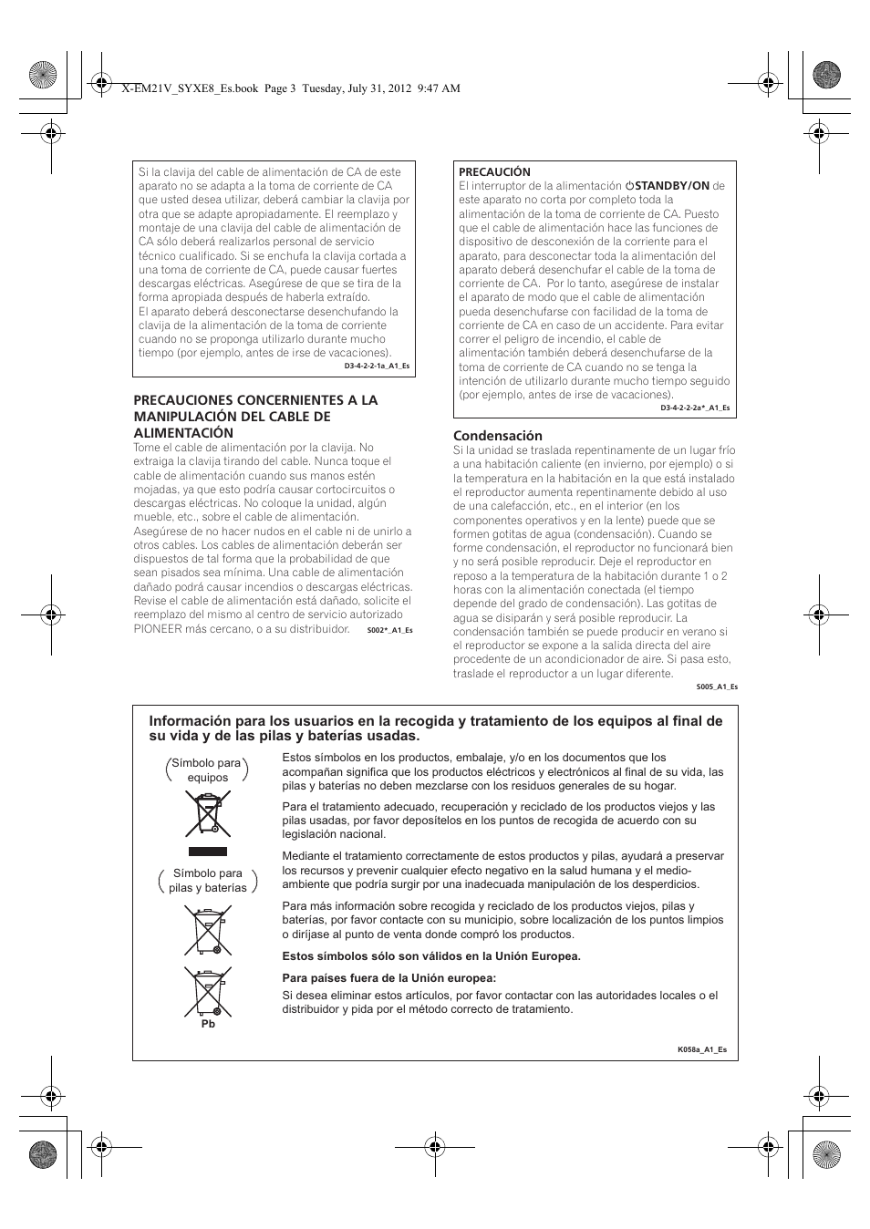 Pioneer X-EM21V User Manual | Page 143 / 172