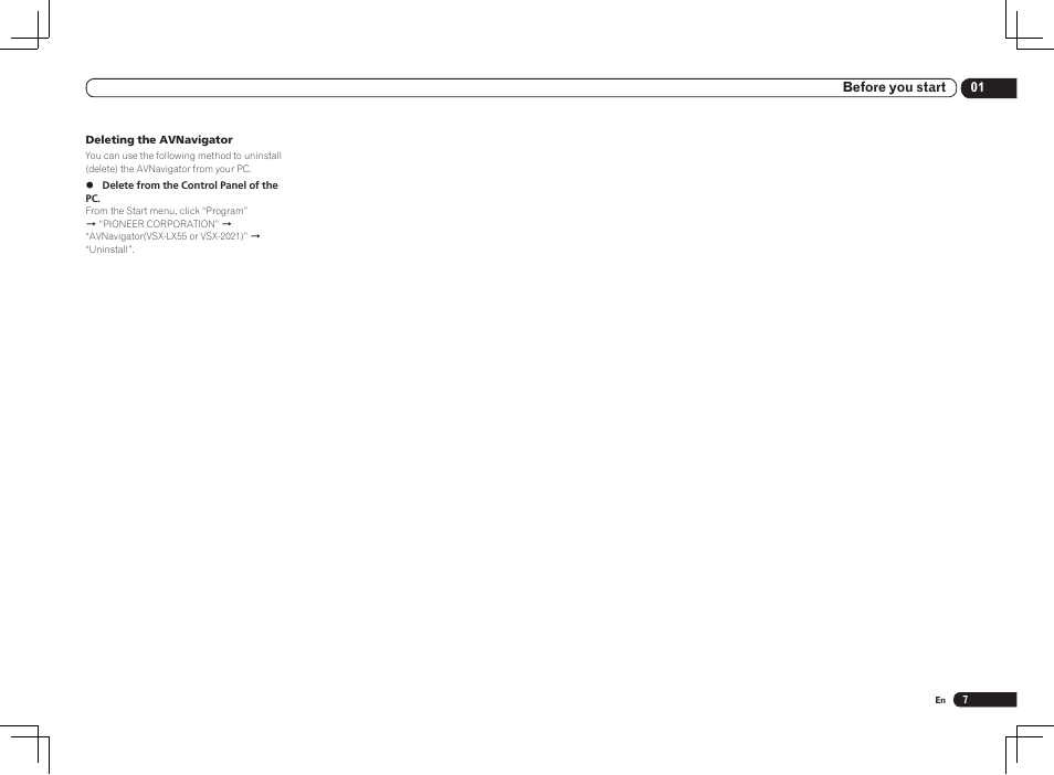 Pioneer VSX-2021 User Manual | Page 7 / 102