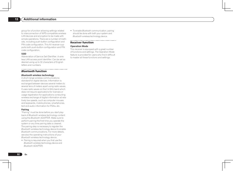Pioneer VSX-2021 User Manual | Page 92 / 102